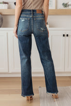 Load image into Gallery viewer, Rose High Rise 90&#39;s Straight Jeans by Judy Blue in Dark Wash
