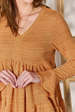 Load image into Gallery viewer, Hailey &amp; Co V-Neck Flounce Sleeve Blouse
