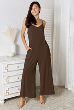 Load image into Gallery viewer, Basic Bae Full Size Spaghetti Strap V-Neck Jumpsuit
